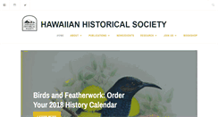 Desktop Screenshot of hawaiianhistory.org